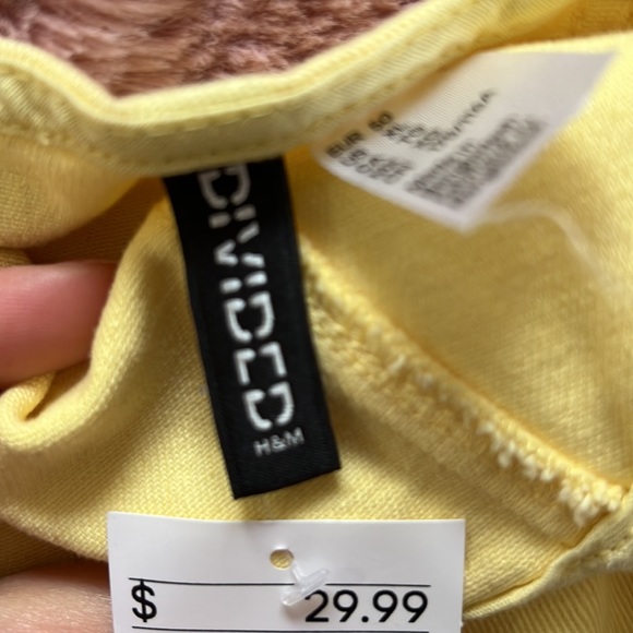 Yellow jean style dress size XL. - Picture 3 of 3